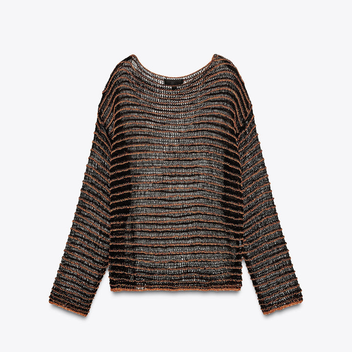 Moudda ZARA - Pull - Rayures, Maya & Structure - Tunisie 1