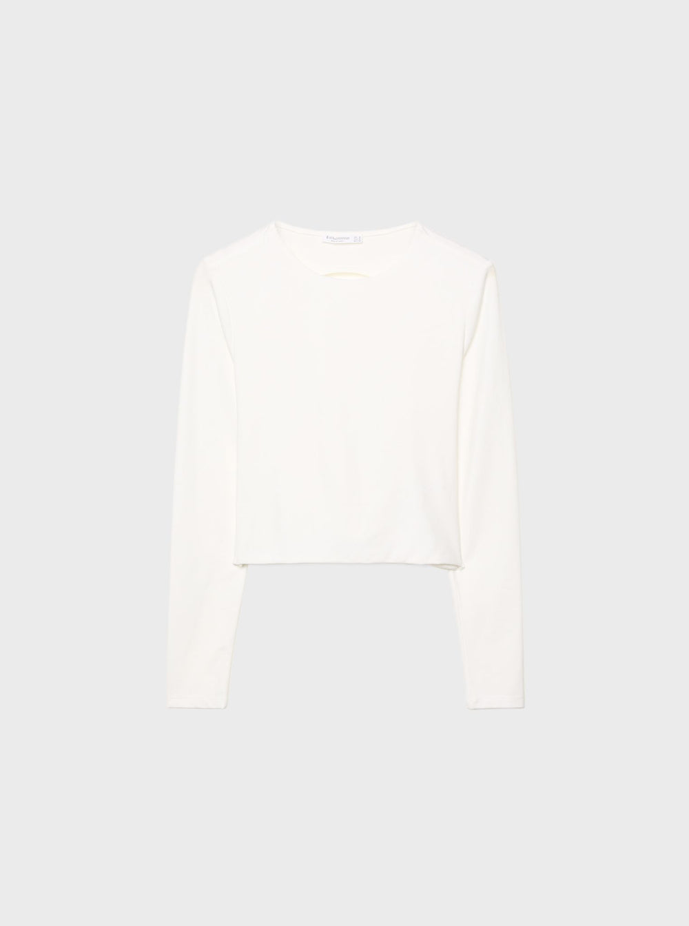 Moudda STRADIVARIUS - T-Shirt Cropped Manches longues Dos Nu - Tunisie 2