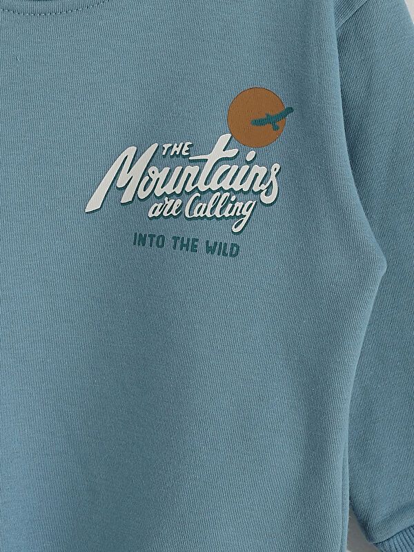 Moudda LC Waikiki - Sweatshirt en jersey Garçon Bleu terne - Tunisie 4