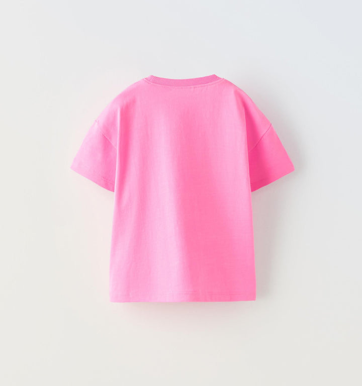 Moudda ZARA - T-shirt Manches Courtes Basique Patron Curve Enfant - Tunisie 1