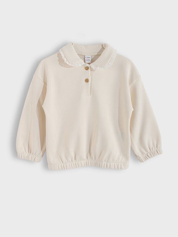 Moudda LC Waikiki - Ensemble jersey Fille Crème - Tunisie 2