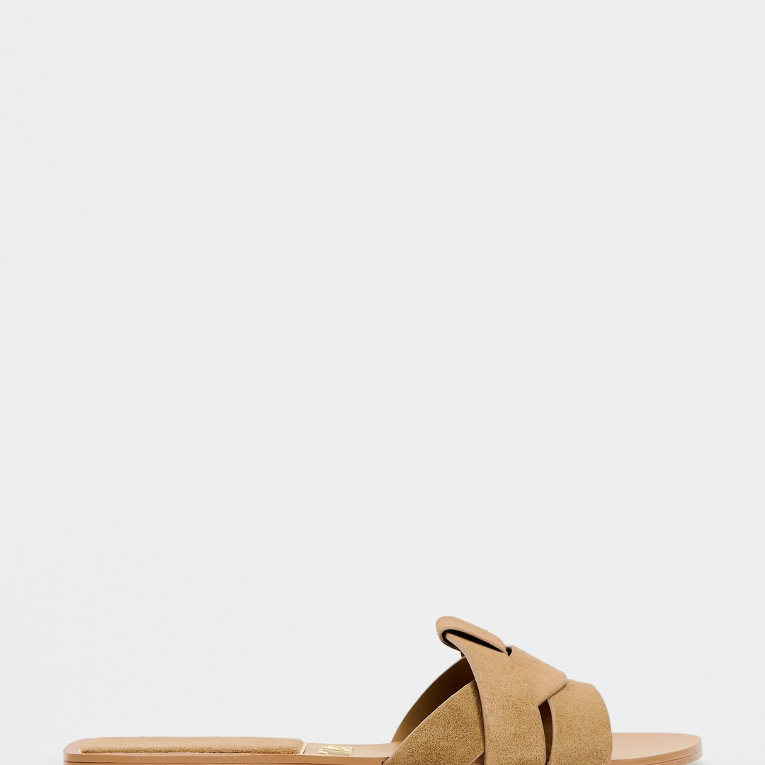 Moudda ZARA - Ballerines croisées daim - Tunisie 1