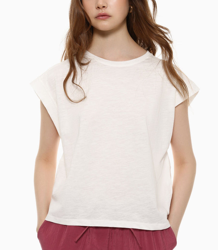 Moudda Lefties - T-Shirt Slub - Acid Wash Uni Fille D4 - Tunisie 5