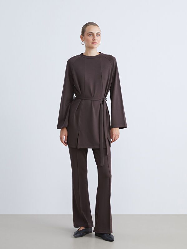 Moudda LC Waikiki - Pantalon en jersey Femme Brun - Tunisie 2