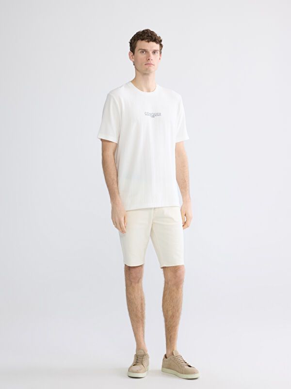 Moudda LC Waikiki - T-shirt imprimé manches courtes en jersey pour Homme - Tunisie 2