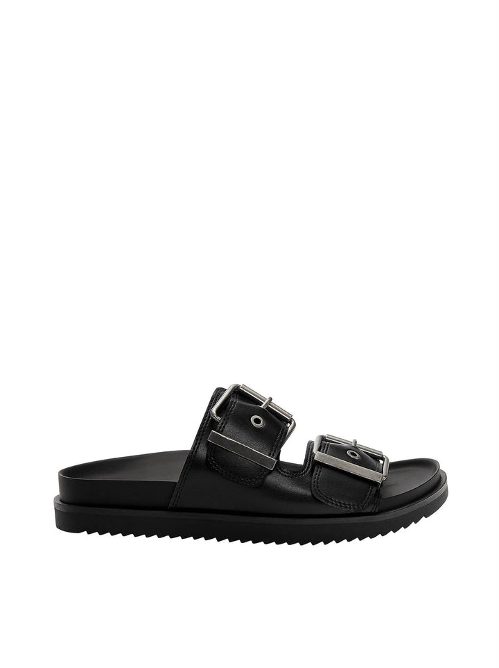 Moudda PULL & BEAR - Sandales Plates à Brides Boucles Taille 35-36 - Tunisie 4