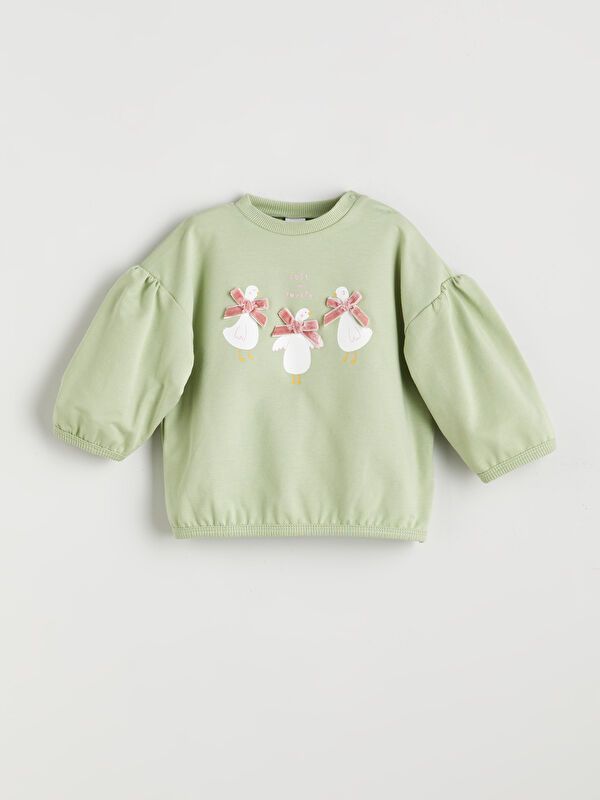 Moudda LC Waikiki - Ensemble en jersey Fille Vert terne - Tunisie 2