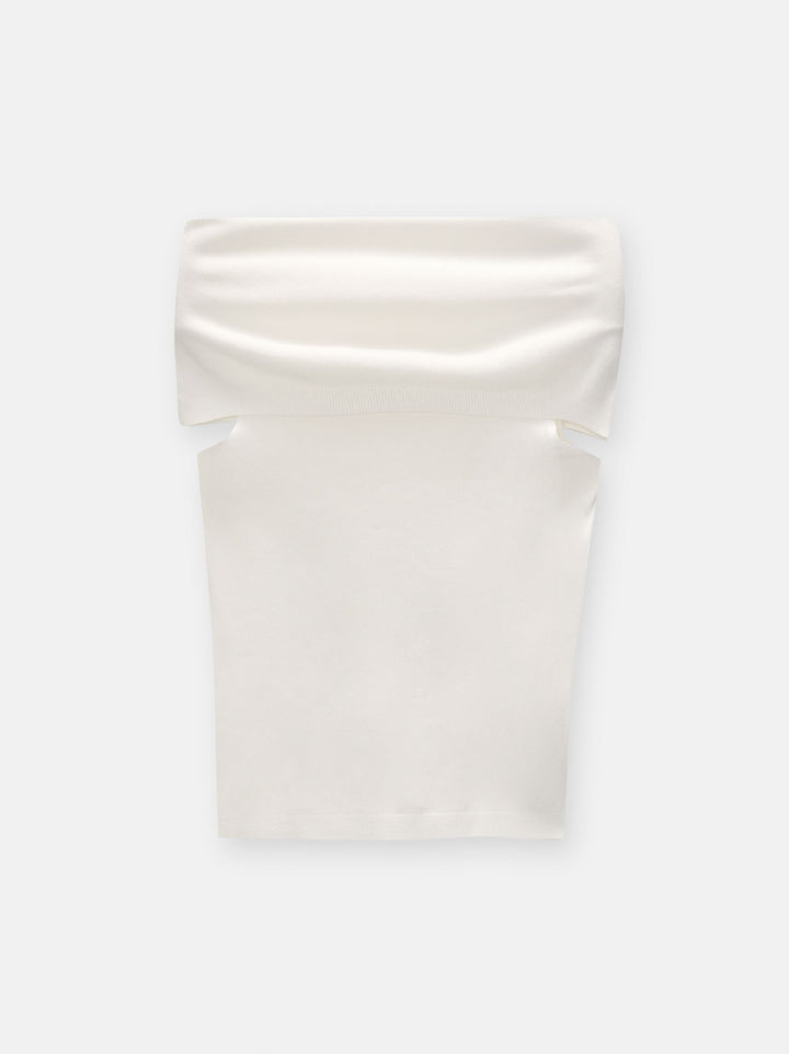 Moudda PULL & BEAR - Top Sans Manches Encolure Bardot - Tunisie 3
