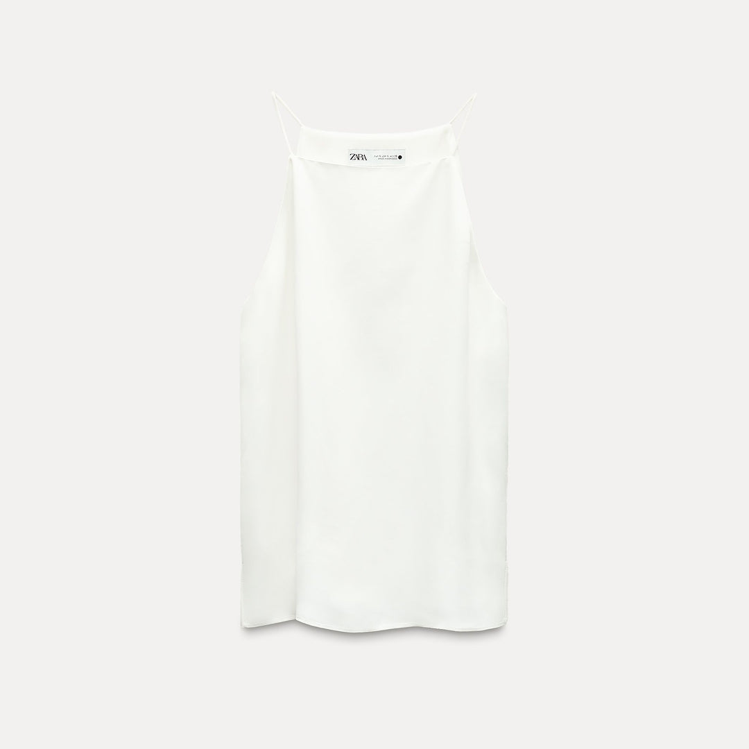 Moudda ZARA - Set top col licou satin - Tunisie 1