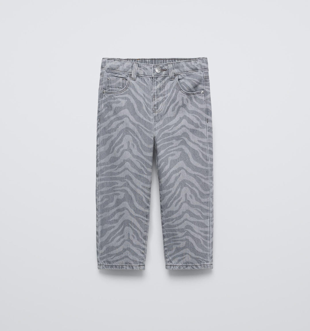Moudda ZARA - Pantalon Denim Enfant - Mom Fit Zèbre - Tunisie 1