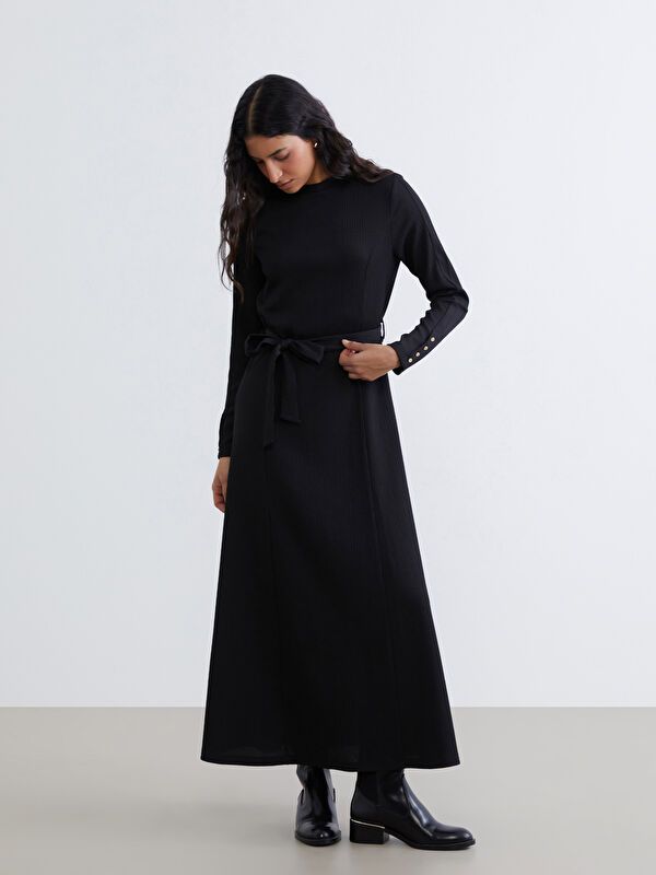 Moudda LC Waikiki - Robe manches longues en jersey pour Femme - Tunisie 1
