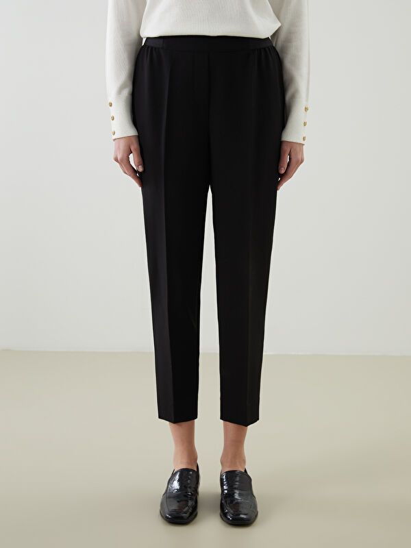 Moudda LC Waikiki - Pantalon tissé moyen Femme Noir - Tunisie 2