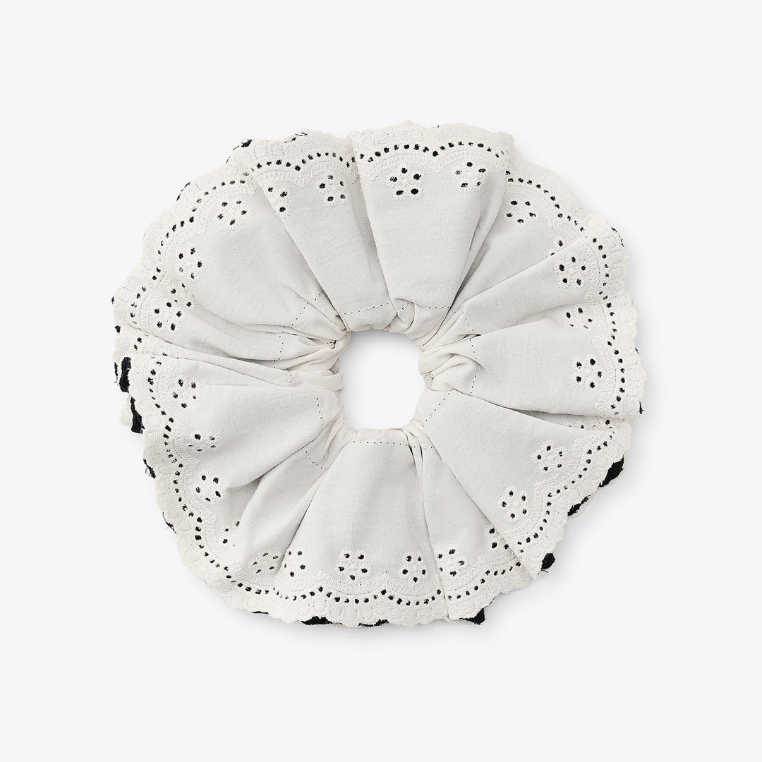 Moudda ZARA - Attache-cheveux Maxi - Broderie Bicolore - Tunisie 1