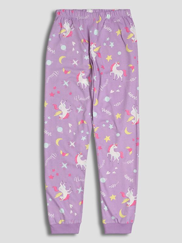 Moudda LC Waikiki - Pyjama manches longues en jersey mi-saison pour Fille - Tunisie 5
