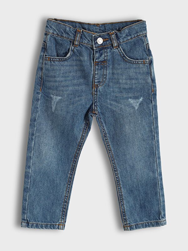 Moudda LC Waikiki - Pantalon tissé en denim Garçon Rodéo mid indigo - Tunisie 1