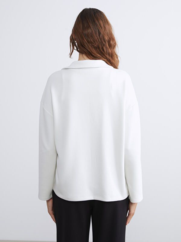 Moudda LC Waikiki - Sweatshirt jersey imprimé Femme Pierre - Tunisie 4