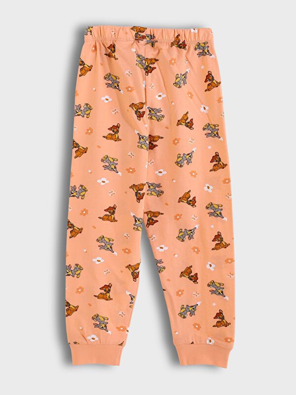 Moudda LC Waikiki - Pyjama en jersey manches longues moyen Fille Pêche - Tunisie 5