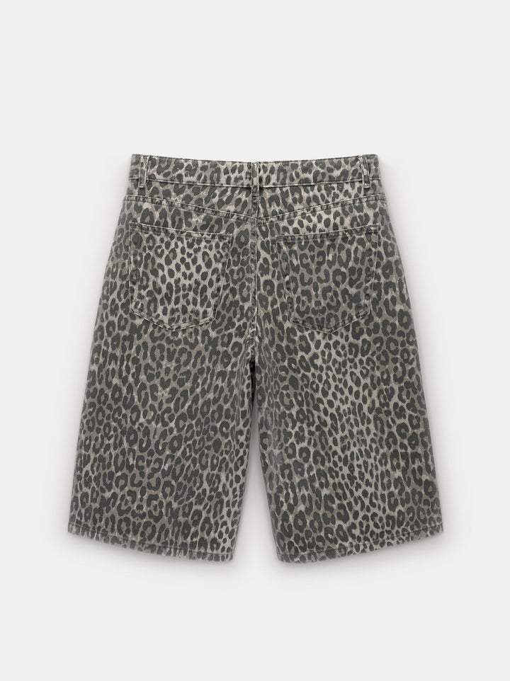 Moudda PULL & BEAR - Bermuda Oversized Léopard - Tunisie 4