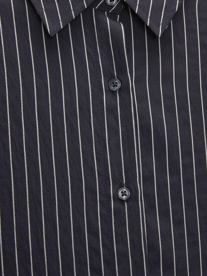 Moudda PULL & BEAR - Chemise Fluide Poche Vif Rayure S - Tunisie 3