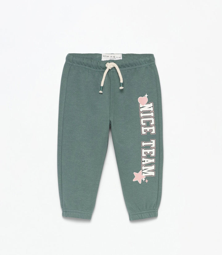 Moudda Lefties - Pack 2 Pantalons Sweat - Uni + Imprimé Bébé - Tunisie 3