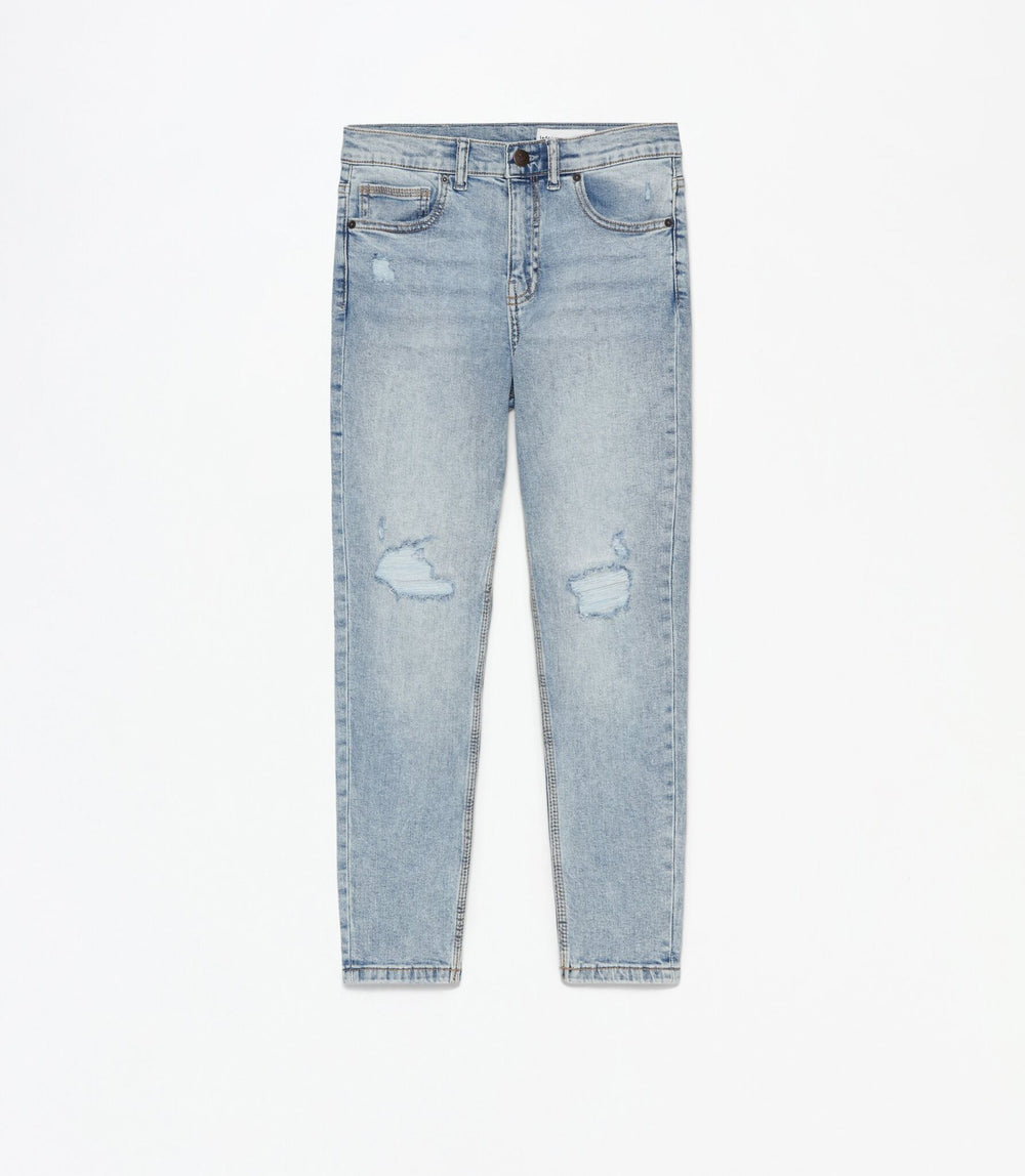 Moudda Lefties - Pantalon Denim Skinny - Effet Déchiré Garçon - Tunisie 2