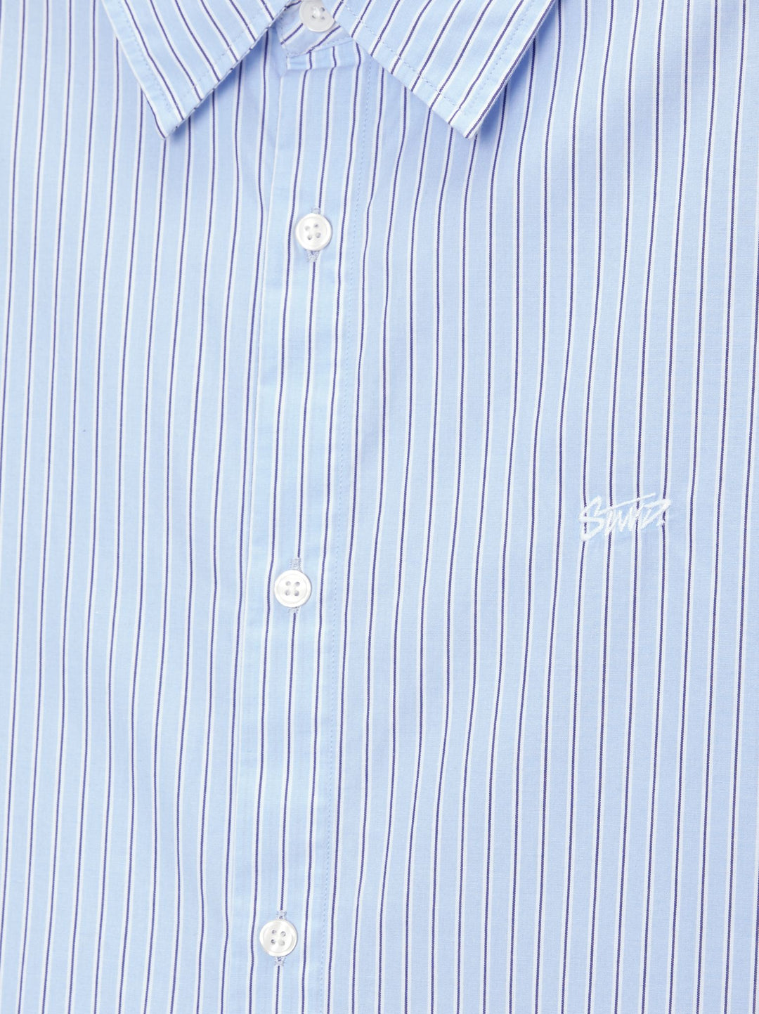 Moudda PULL & BEAR - Chemise Manches Longues Popeline Rayures Crop STWD - Tunisie 3