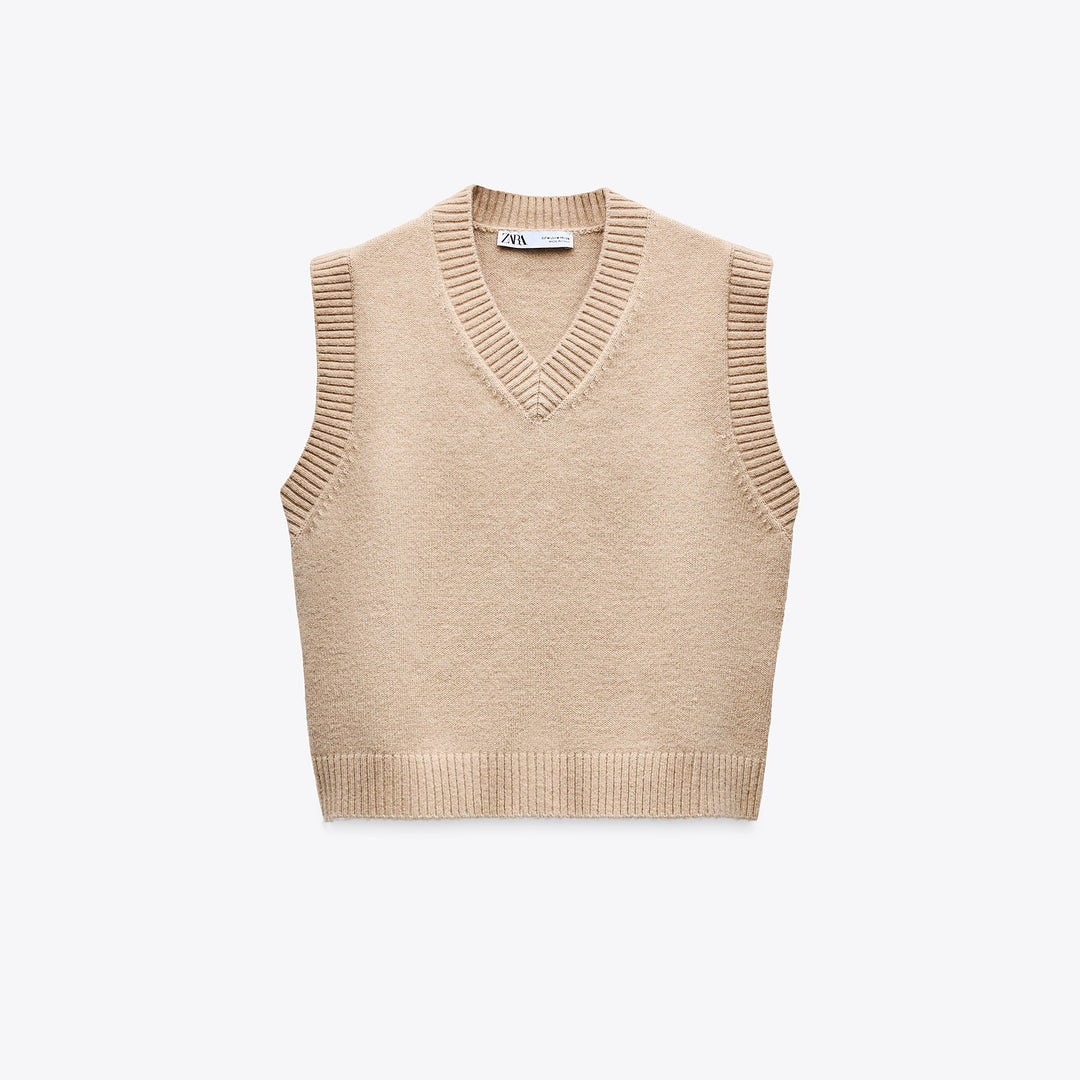 Moudda ZARA - Gilet - Soft & Col Piqué - Tunisie 1