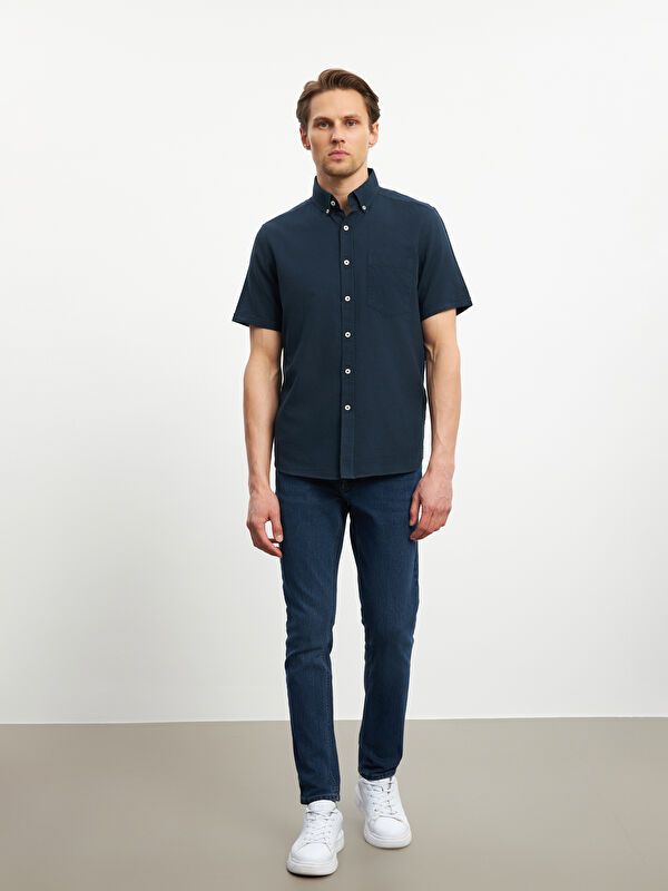 Moudda LC Waikiki - Chemise manches courtes en tissu pour Homme - Tunisie 2