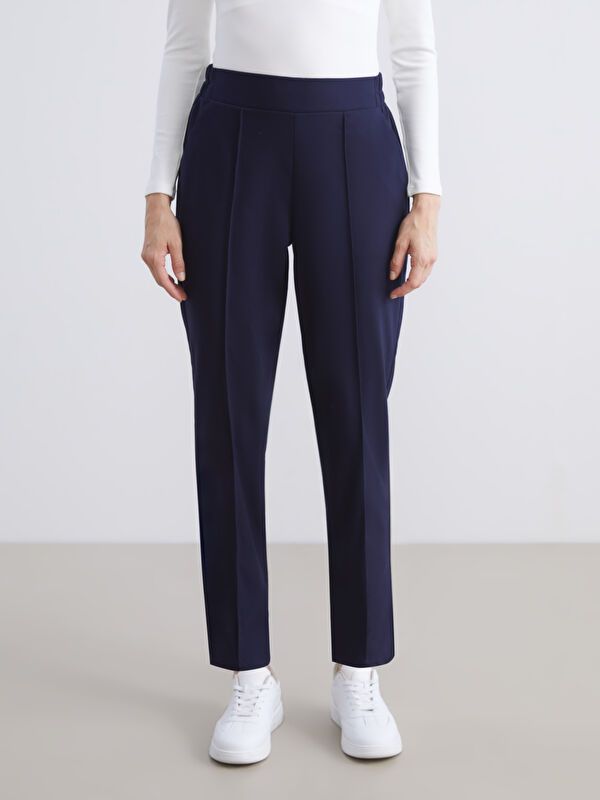 Moudda LC Waikiki - Pantalon tissé moyen Femme Marine - Tunisie 2