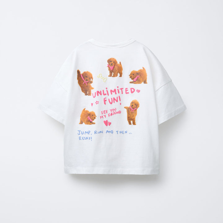 Moudda ZARA - T-Shirt Enfant - Caniche & Having Fun - Tunisie 2