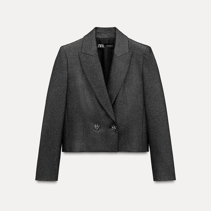Moudda ZARA - Set veste croisée bouton strass - Tunisie 1