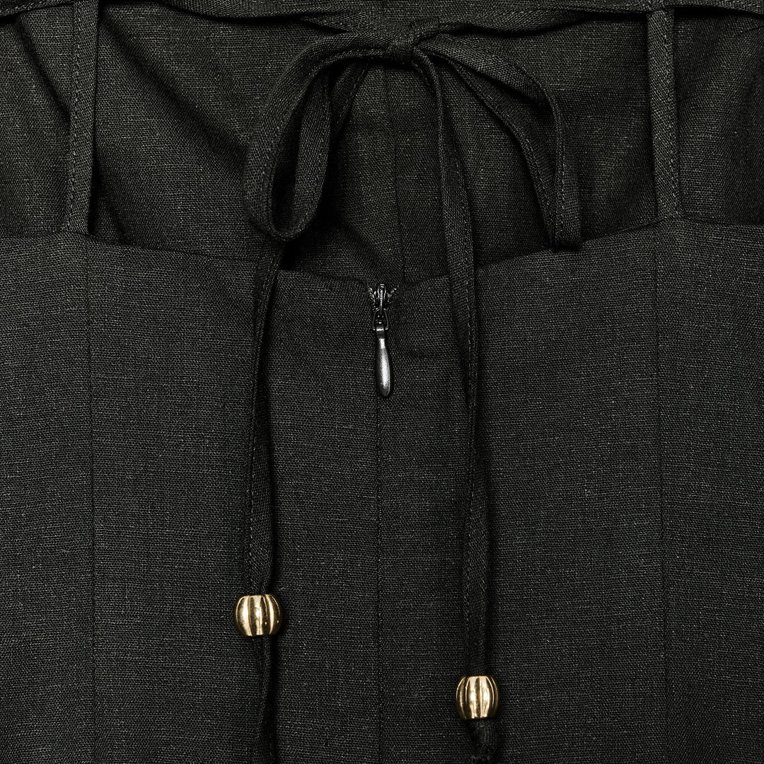 Moudda ZARA - Robe Midi Lin/Viscose - Bretelles & Pierres - Tunisie 3