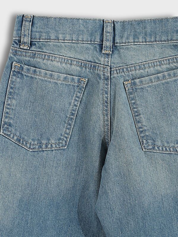 Moudda LC Waikiki - Pantalon tissé en denim Garçon Indigo teinte moyenne - Tunisie 3