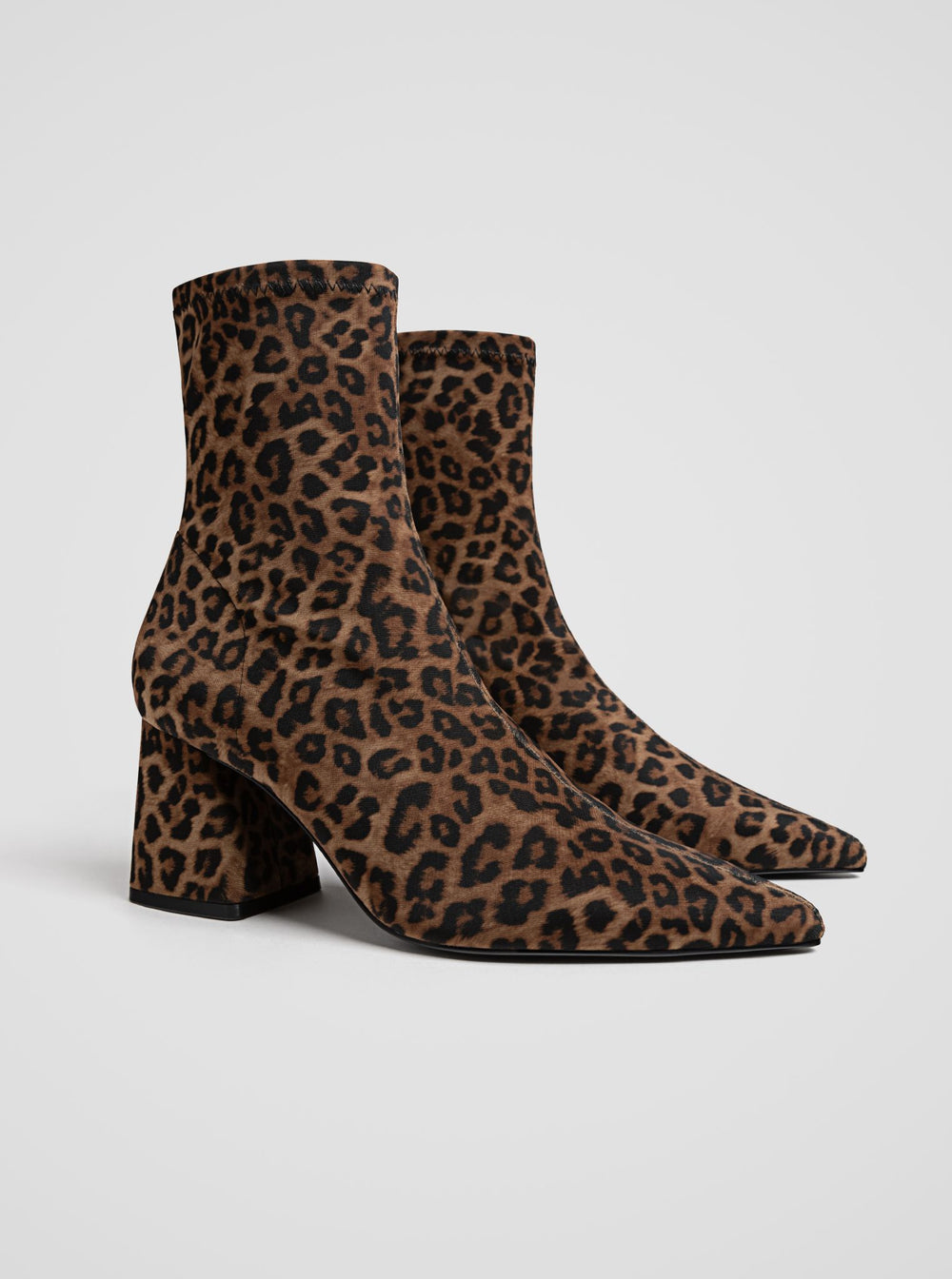 Moudda STRADIVARIUS - Bottines à Talon Semelle Fine en Maille - Tunisie 2
