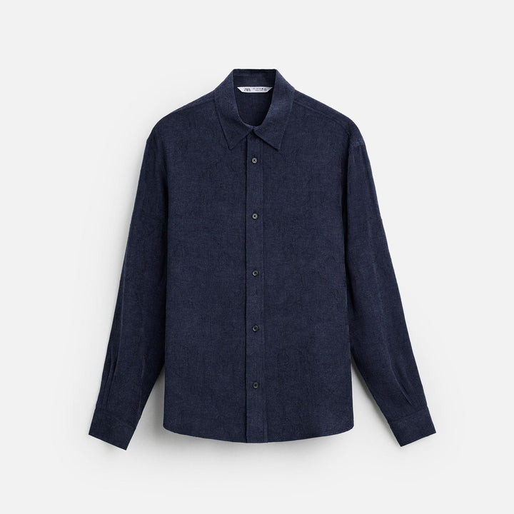 Moudda ZARA - Chemise - Jacquard (Rouille Chaude) - Tunisie 1