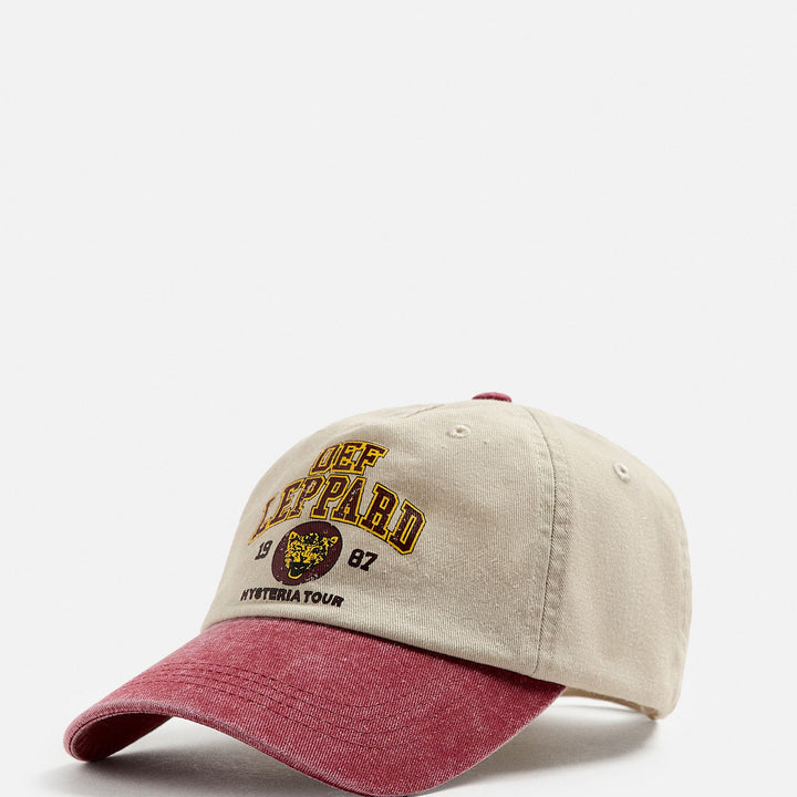 Moudda ZARA - Casquette Lavée Bicolore - Def Leppard - Tunisie 1