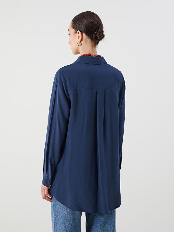 Moudda LC Waikiki - Tunique à manches longues Femme Marine - Tunisie 4