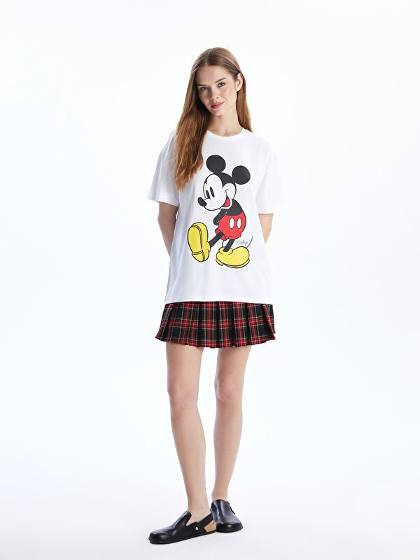 Moudda LC Waikiki - Body jersey manches courtes licence Femme Buxe blanc - Tunisie 2