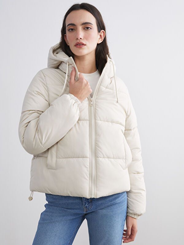 Moudda LC Waikiki - Manteau matelassé en nylon Femme Pierre - Tunisie 1