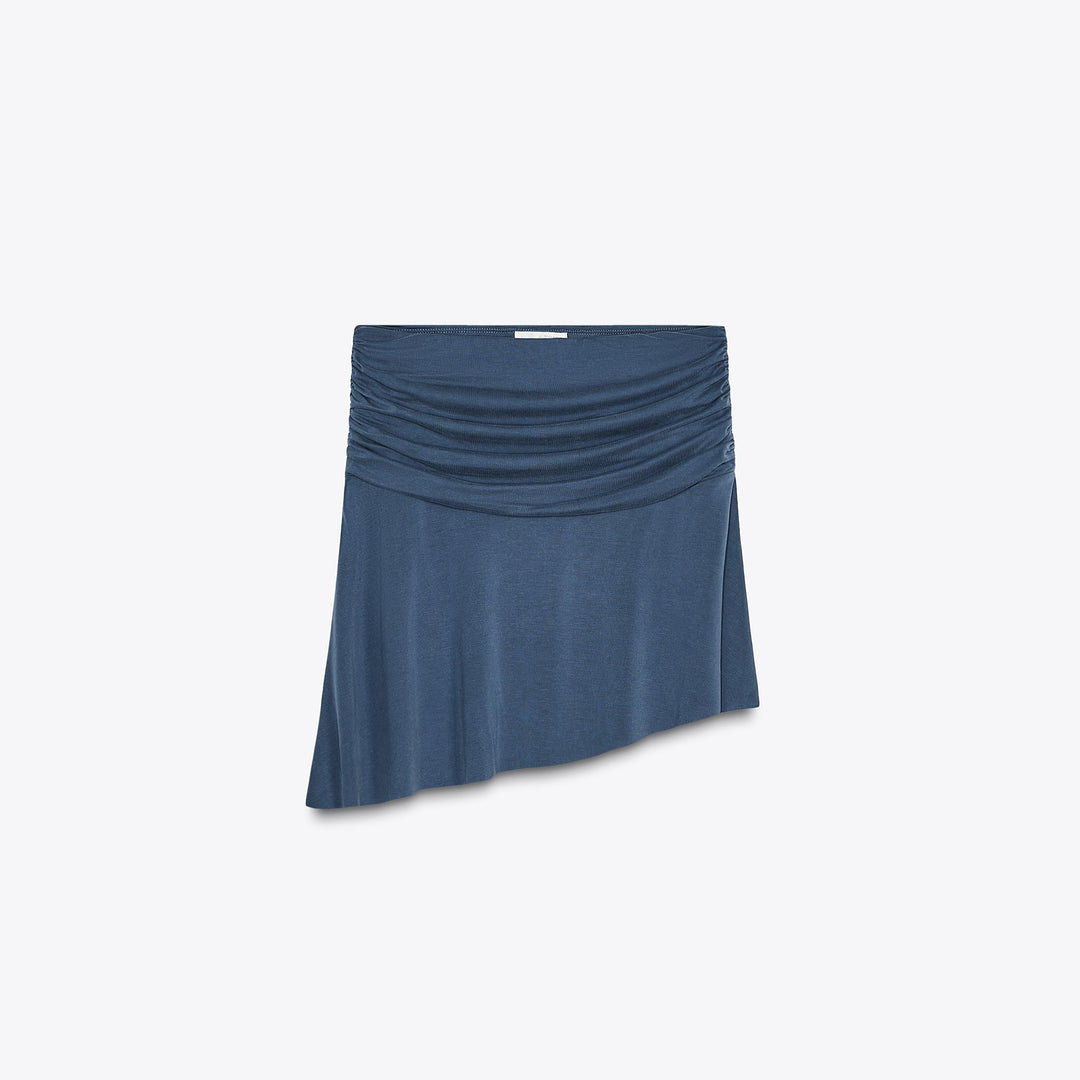 Moudda ZARA - Jupe Mini Asymétrique - Cupro - Tunisie 1