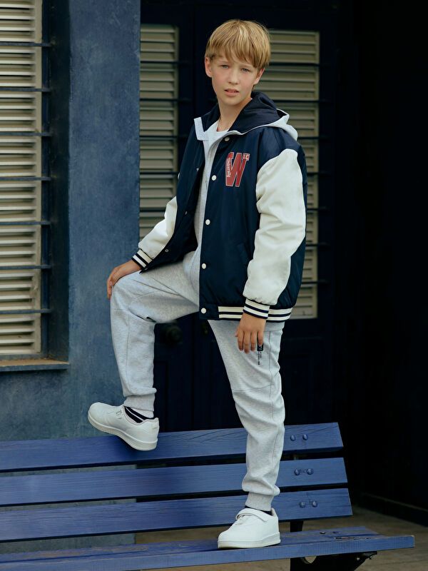 Moudda LC Waikiki - Manteau matelassé en nylon Garçon Marine - Tunisie 1