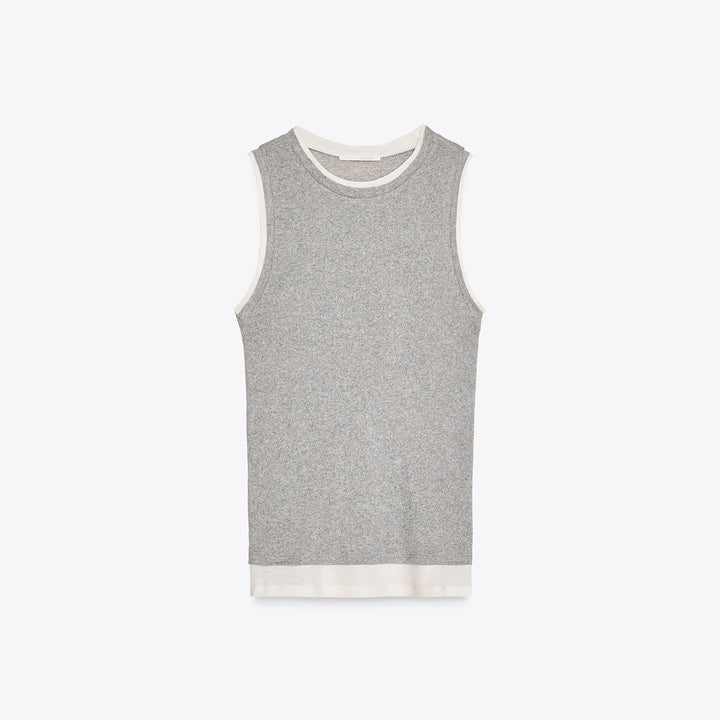 Moudda ZARA - T-Shirt - Effet Double (Gris Vigo) - Tunisie 1