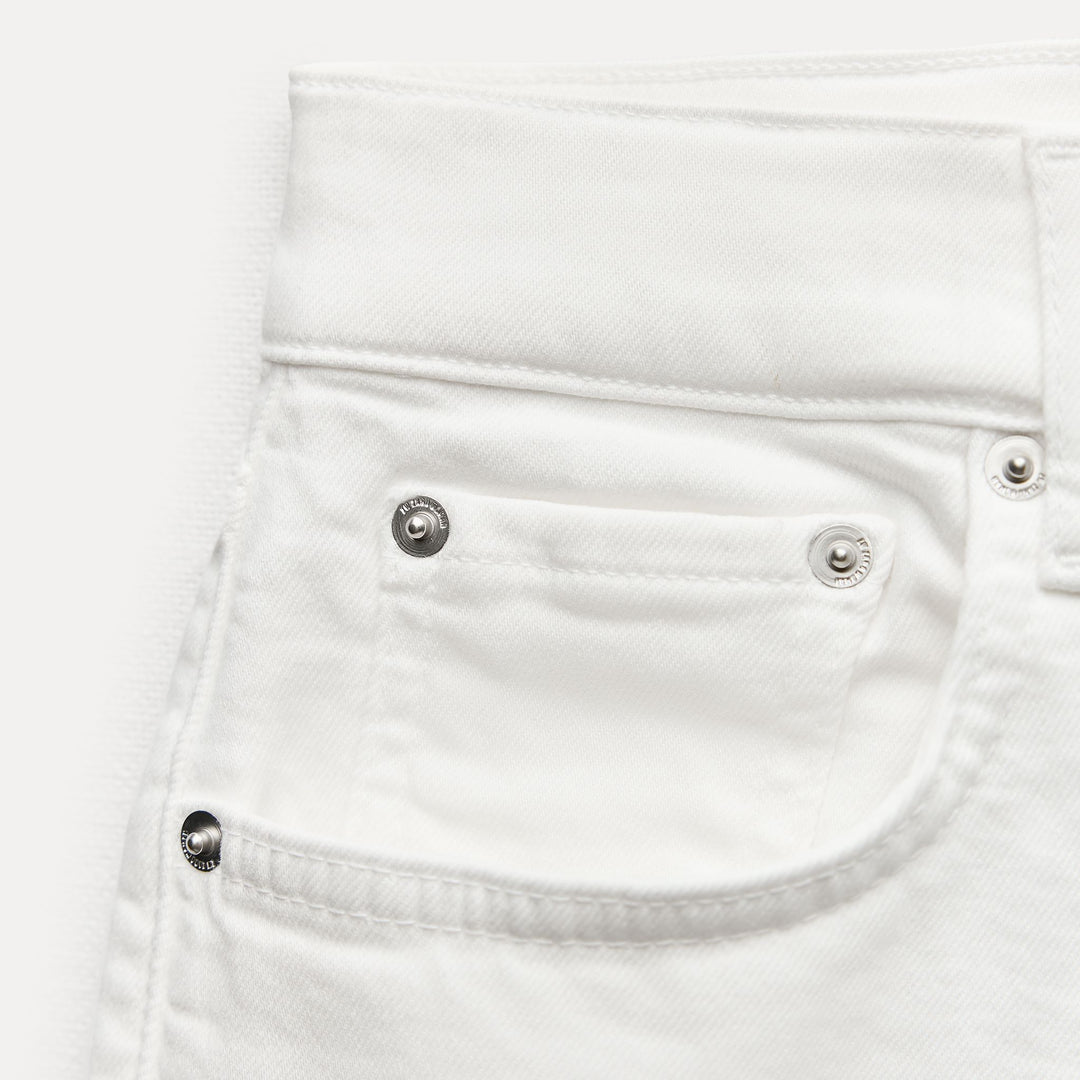 Moudda ZARA - Jean bootcut taille haute court blanc - Tunisie 4