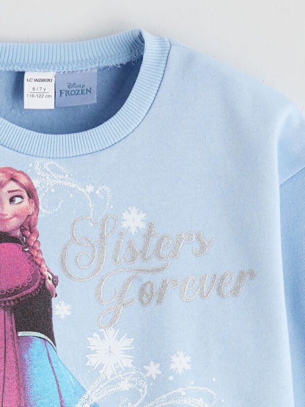 Moudda LC Waikiki - Sweatshirt en jersey - Sous licence couleur Bleu clair pour filles - Tunisie 2
