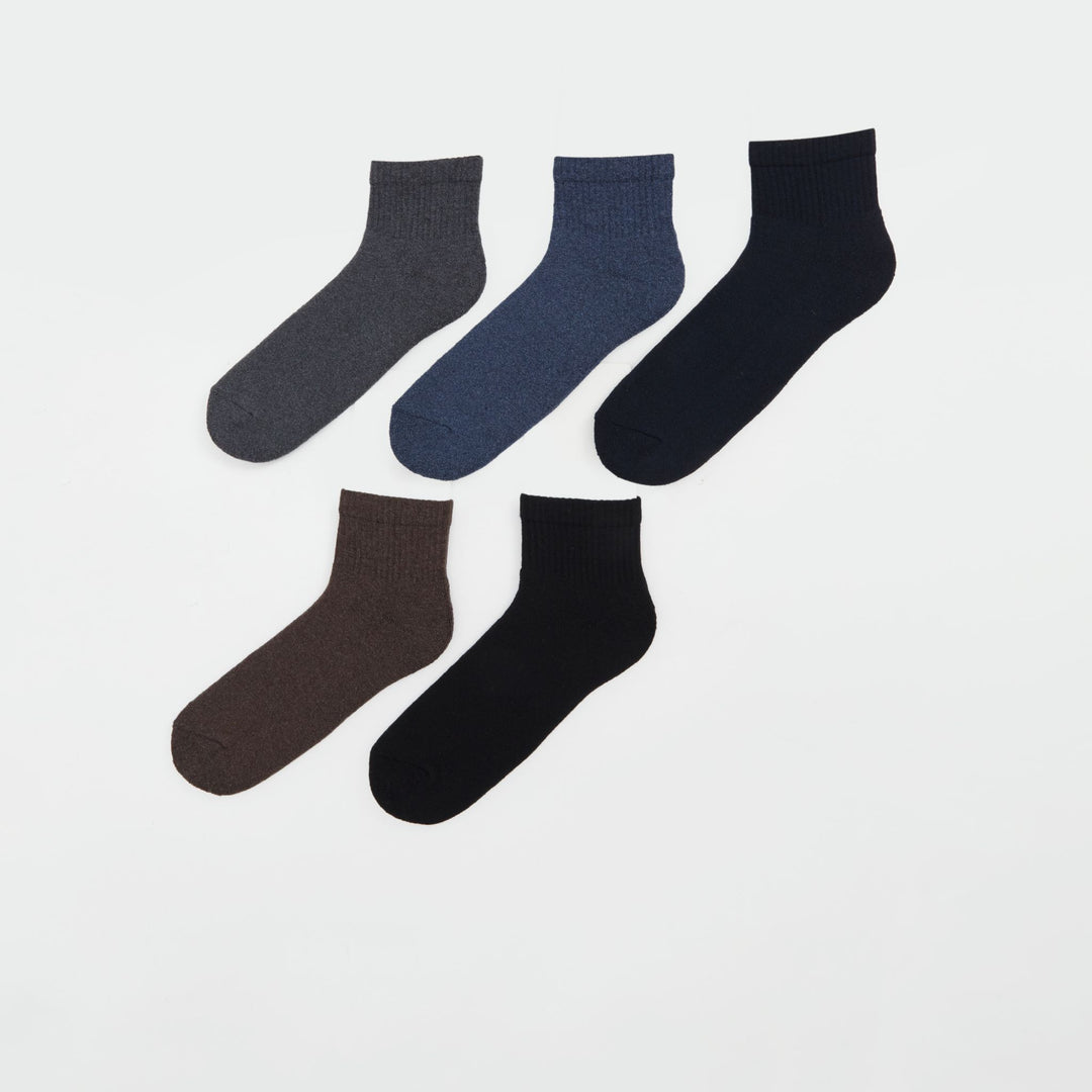 Moudda LC Waikiki - Chaussettes courtes Homme Fil mélangé teint - Tunisie 1