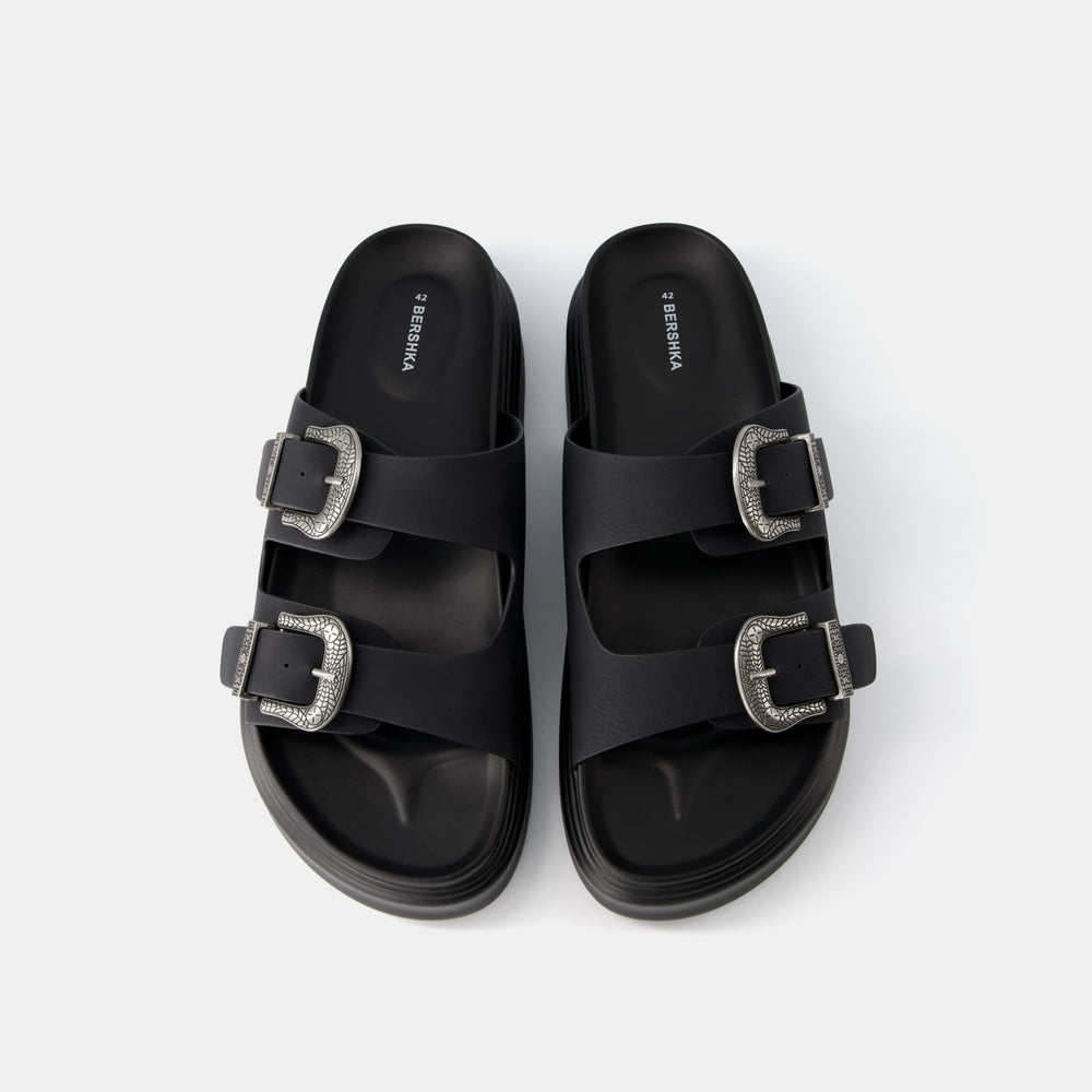 Moudda BERSHKA - Sandales chunky à boucles - Tunisie 2