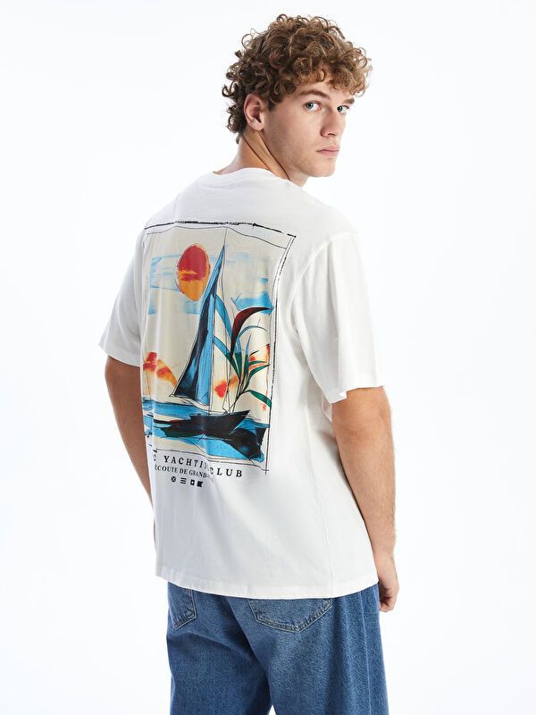 Moudda LC Waikiki - T-shirt imprimé manches courtes en jersey pour Homme - Tunisie 1