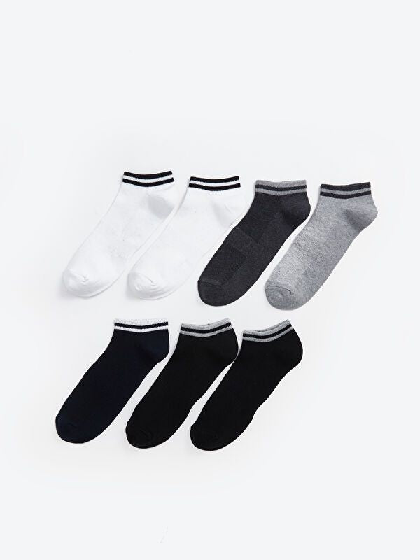 Moudda LC Waikiki - Chaussettes pour sneakers Homme Fil mélangé teint - Tunisie 1