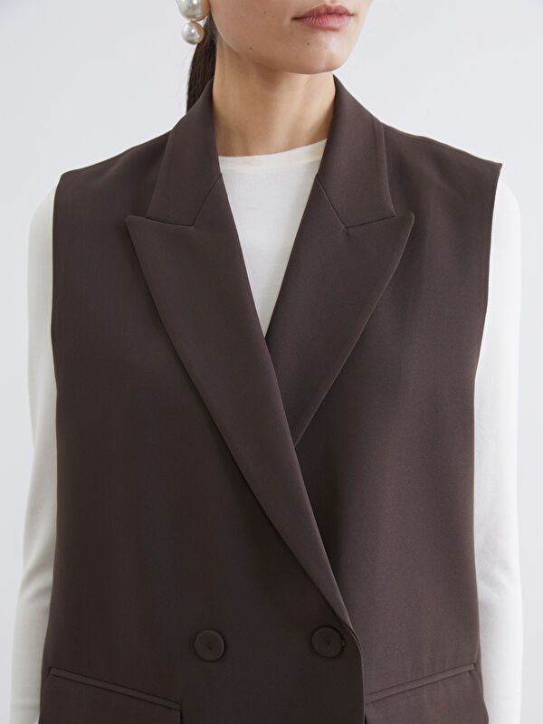 Moudda LC Waikiki - Gilet en tissu pour Femme - Tunisie 3
