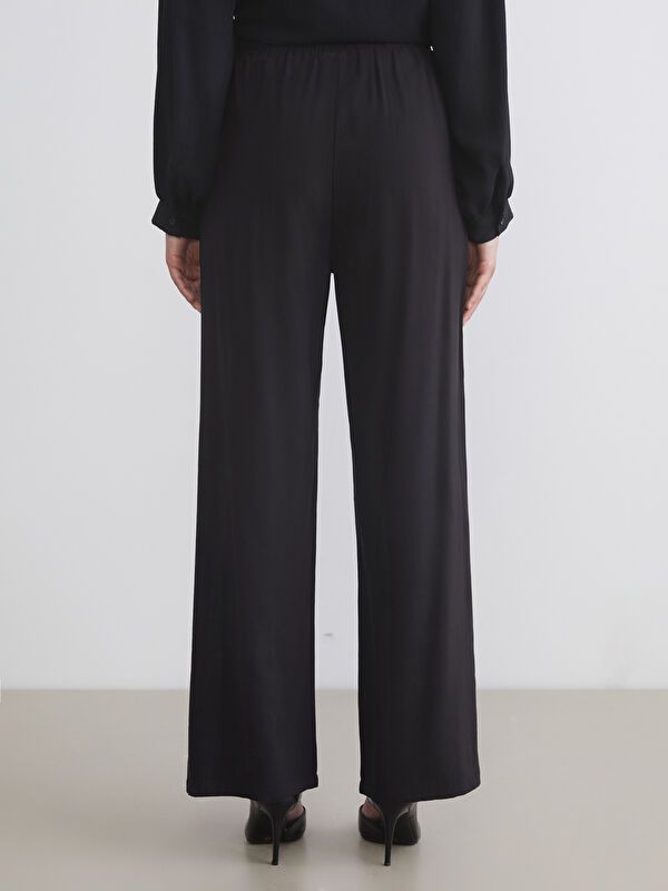 Moudda LC Waikiki - Pantalon tissé moyen Femme Noir - Tunisie 4